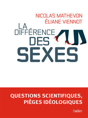 cover image of La différence des sexes